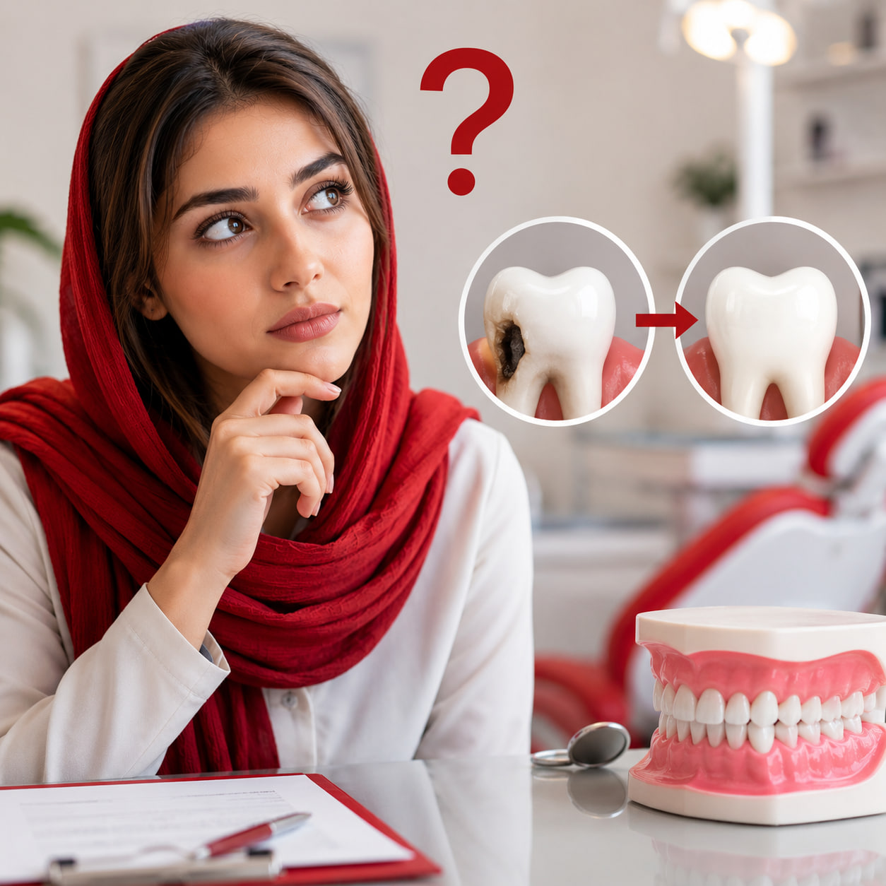 آیا کامپوزیت دندان باعث پوسیدگی می‌شود؟